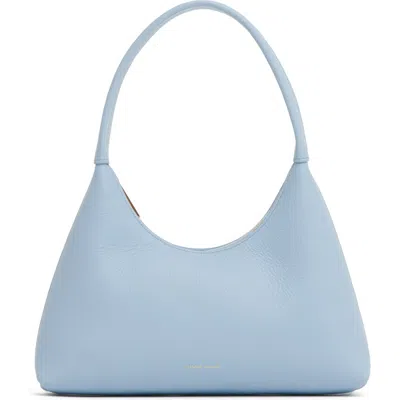 Mansur Gavriel Mini Candy Leather Hobo Bag In Cielo