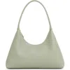 Mansur Gavriel Mini Candy Leather Hobo Bag In Sage