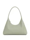 Mansur Gavriel Mini Candy Leather Hobo Bag In Green
