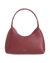 Mansur Gavriel Mini Candy Woman Handbag Burgundy Size - Leather In Red