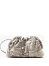Mansur Gavriel Mini Cloud Clutch Bag In Neutrals