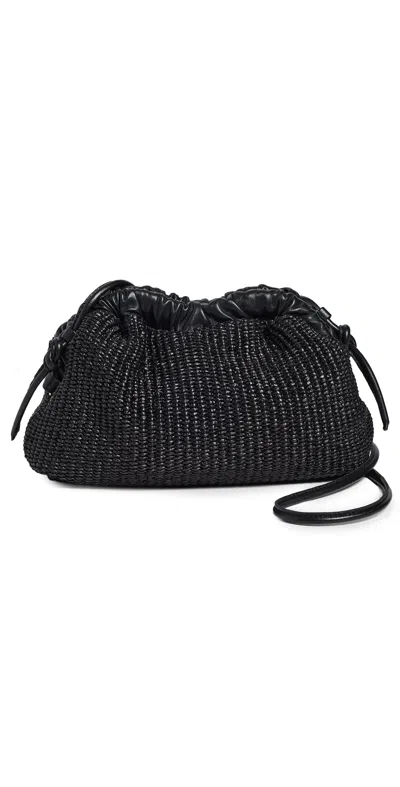 Mansur Gavriel Mini Cloud Clutch Black