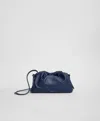 Mansur Gavriel Cloud Mini Leather Cross-body Bag In Blue