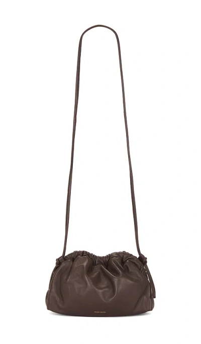 Mansur Gavriel Mini Cloud Clutch In Brown