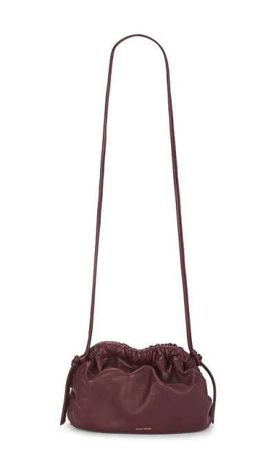 Mansur Gavriel Mini Cloud Clutch In Pomegranate