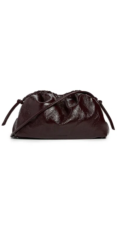 Mansur Gavriel Mini Cloud Clutch Dark Oxblood