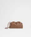 Mansur Gavriel Cloud Clasp Fastened Mini Clutch Bag In Desert