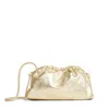 Mansur Gavriel Mini Cloud Leather Clutch In Gold