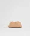 Mansur Gavriel Mini Cloud Clutch In Natural Raffia/jasmine