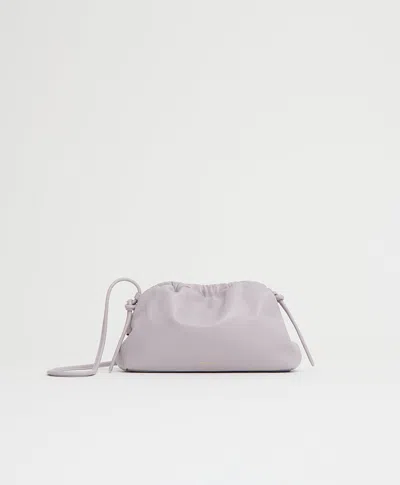 Mansur Gavriel Mini Cloud Clutch In White