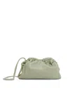 Mansur Gavriel Mini Cloud Leather Clutch In Sage