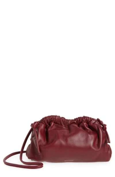 MANSUR GAVRIEL MANSUR GAVRIEL MINI CLOUD LEATHER CLUTCH