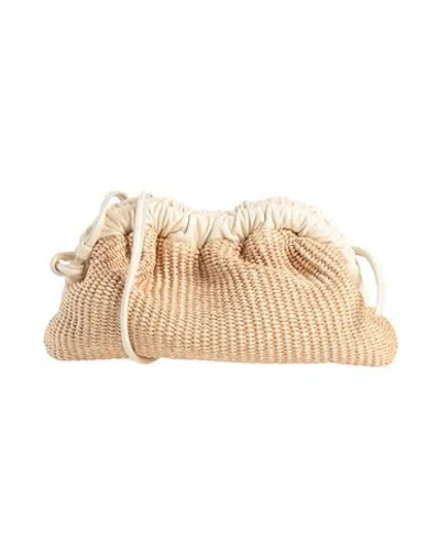 Mansur Gavriel Mini Cloud Woman Cross-body Bag Sand Size - Cotton, Polyamide