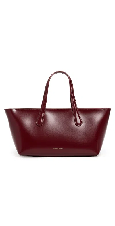 Mansur Gavriel Mini Everyday Bag Oxblood In Burgundy