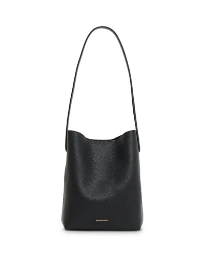 MANSUR GAVRIEL MINI EVERYDAY CABAS LEATHER SHOULDER BAG