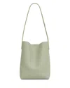Mansur Gavriel Mini Everyday Cabas Leather Shoulder Bag In Sage