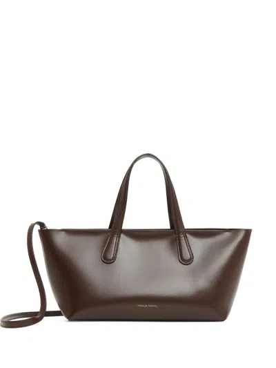 Mansur Gavriel Mini Everyday Tote Bag In Brown