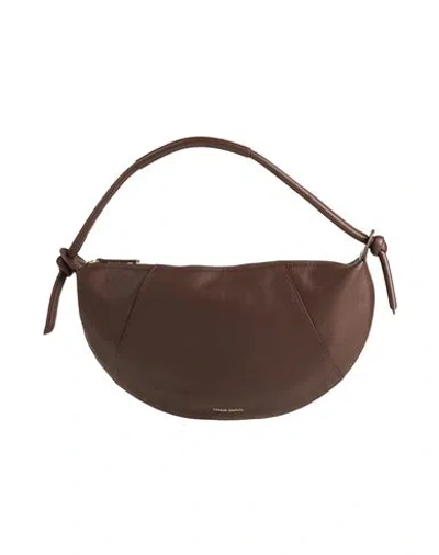 Mansur Gavriel Mini Fortuna Woman Handbag Dark Brown Size - Leather