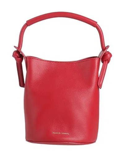 Mansur Gavriel Mini Fortuna Woman Handbag Red Size - Leather