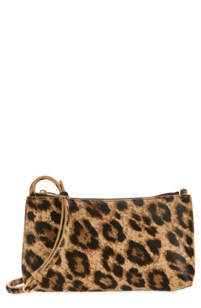 Mansur Gavriel Mini Gaia Crossbody Bag In Leopard