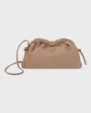 Mansur Gavriel Mini Lambskin Cloud Clutch Bag In Biscotto