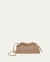 Mansur Gavriel Mini Lambskin Cloud Clutch Bag In Biscotto