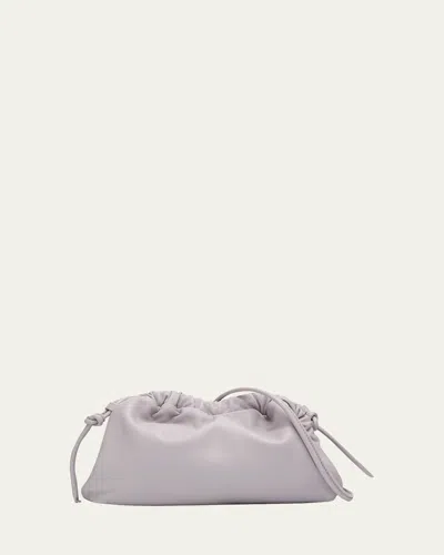 Mansur Gavriel Mini Lambskin Cloud Clutch Bag In Purple