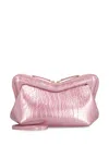 Mansur Gavriel Mini M Frame Leather Bag In Pink