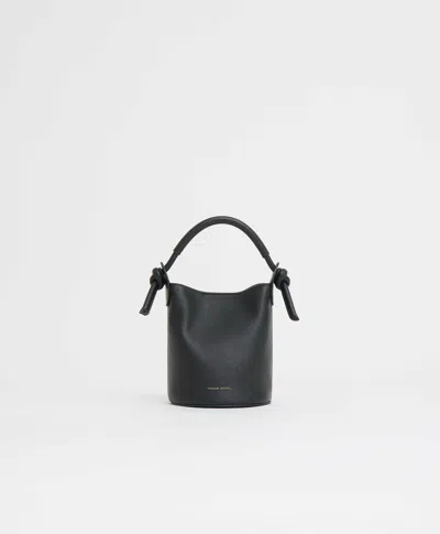 Mansur Gavriel Mini Mini Fortuna Bucket In Black