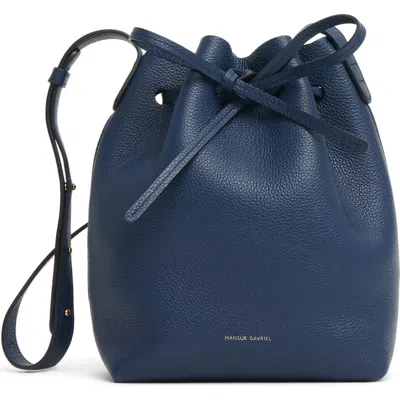 Mansur Gavriel Mini Soft Leather Bucket Bag