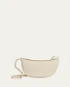 Mansur Gavriel Moon Sling Leather Crossbody Bag In Jasmine