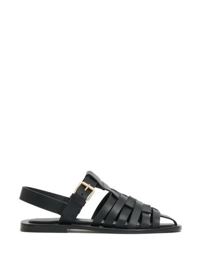 Mansur Gavriel Netta Sandal In Black