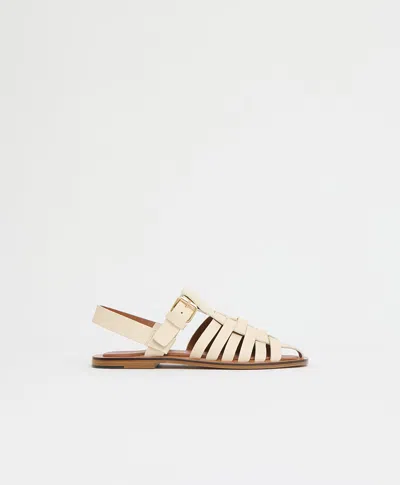 Mansur Gavriel Netta Sandal In Yellow