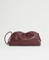 Mansur Gavriel Oversized Cloud Clutch In Pomegranate