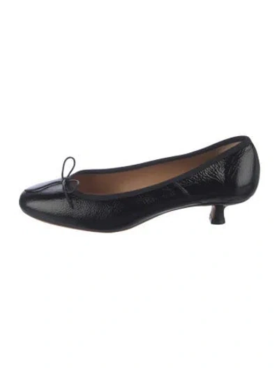 Pre-owned Mansur Gavriel Patent Leather Pumps In Multicolor