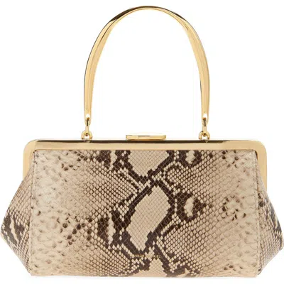 Mansur Gavriel Pina Evening Bag In Brown