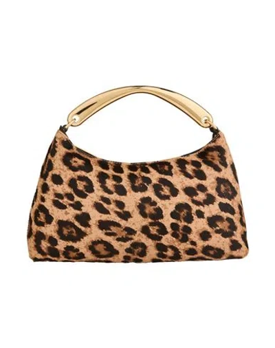 Mansur Gavriel Rhea Woman Handbag Brown Size - Leather