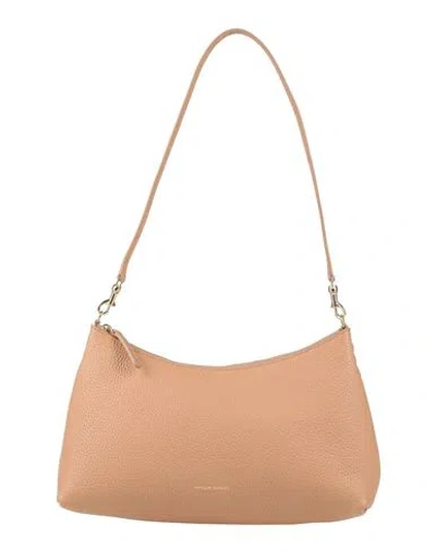 Mansur Gavriel Rhea Woman Shoulder Bag Sand Size - Leather In Beige
