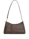 Mansur Gavriel Rhea Zip-fastening Shoulder Bag In Brown