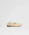 Mansur Gavriel Ruched Ballerina In Dune