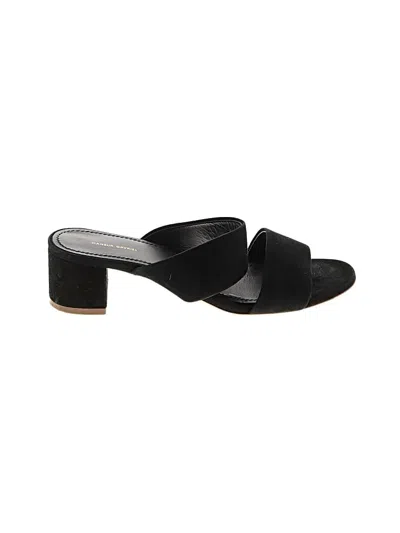 Pre-owned Mansur Gavriel Sandals In Black