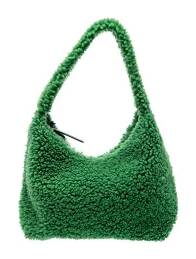 Pre-owned Mansur Gavriel Shoulder Bag W/ Tags In Green
