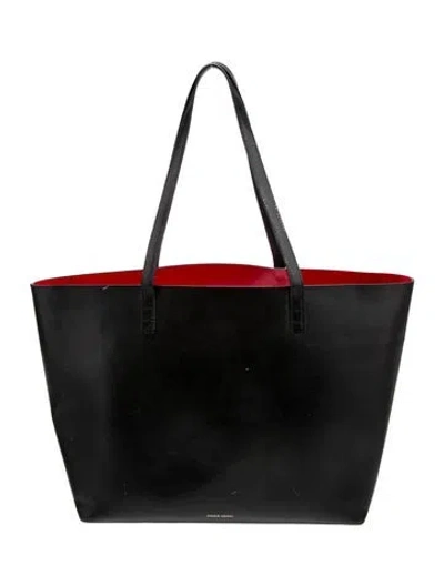 Pre-owned Mansur Gavriel Signature Tote In Black
