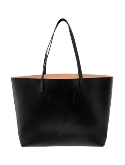 Pre-owned Mansur Gavriel Signature Tote In Black