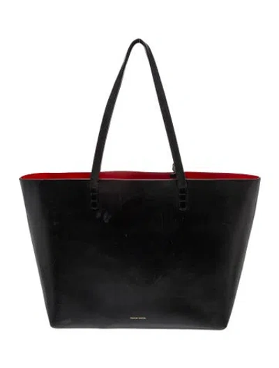 Pre-owned Mansur Gavriel Signature Tote In Black
