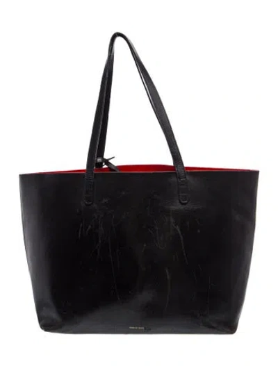 Pre-owned Mansur Gavriel Signature Tote In Black