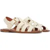 Mansur Gavriel Slingback Fisherman Sandal In Jasmine