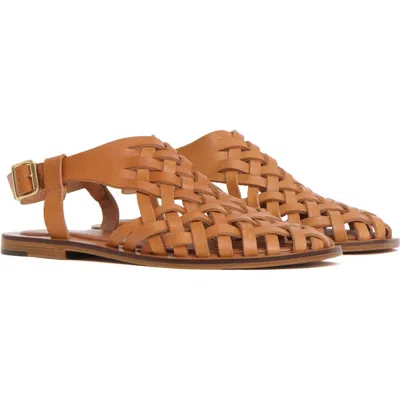 Mansur Gavriel Slingback Woven Sandal