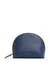 Mansur Gavriel Small Bellezza Makeup Bag In Blue