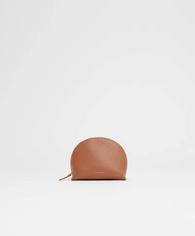 Mansur Gavriel Small Bellezza Pouch In Brown